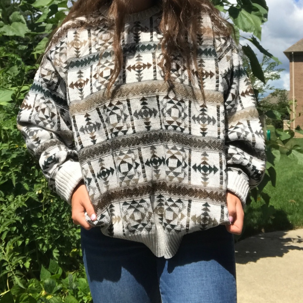 Cute “ugly” oversized sweater